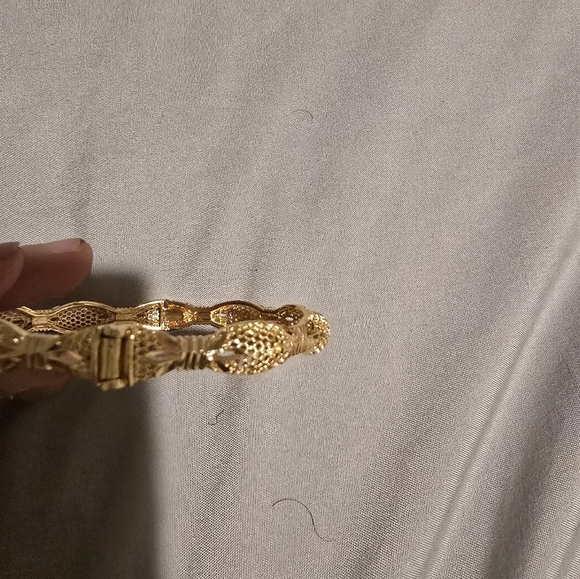 21kgp Dubai Jewelry -Elegant Gold Women's Bracelet - Picture 4 of 7